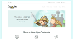 Desktop Screenshot of chasse-au-tresor.eu